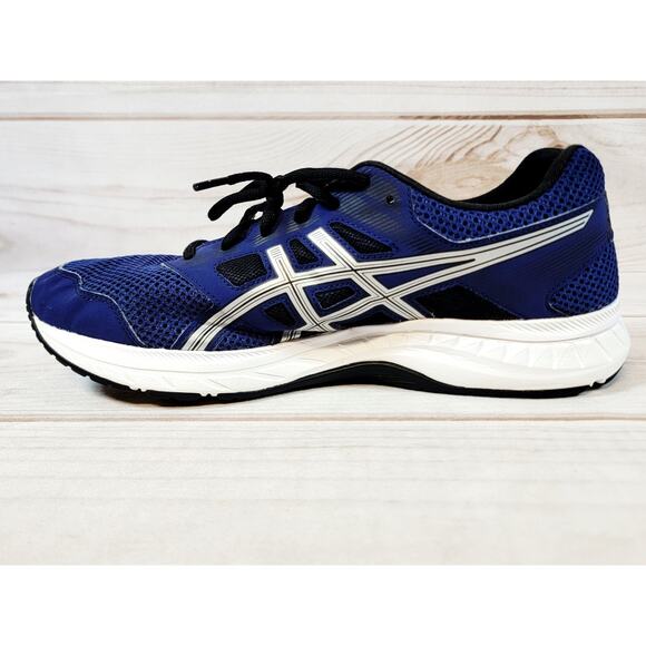 Asics Gel Contend 5 Running Shoe Sneakers Mens Size 10 Extra Wide Blue 1011A252 - Picture 8 of 16